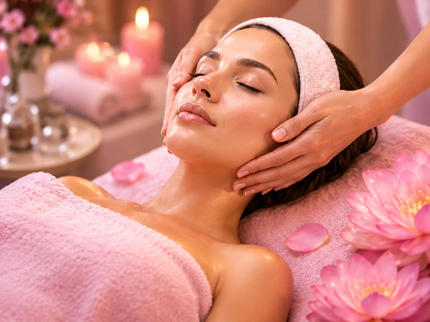 Relaxing beauty and spa treatment at Lola’s Glow Space